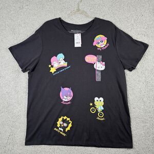 Hello‎ Kitty And Friends Women's T-Shirt Size XXL Charcoal/Black